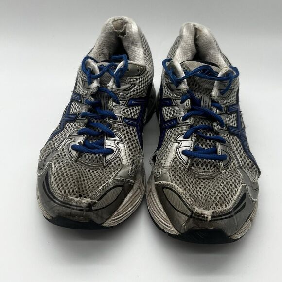Asics GT-2170 Mens Size 10 Gray/Blue Mesh Athletic Running Shoes Sneakers BEATER - Picture 3 of 15